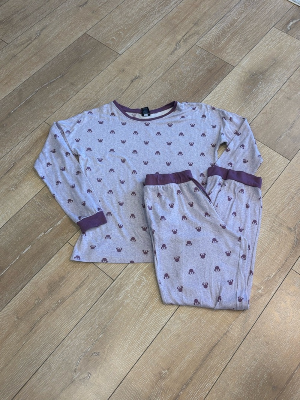 Disney Minnie Mouse Purple Lounge PJ Set - Small - Picture 6 of 13